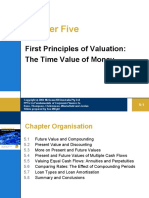 Chapter Five: First Principles of Valuation: The Time Value of Money
