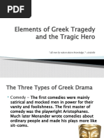 Elements of Greek Tragedy