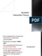 Lesson 3 Symbolic Interaction Theory