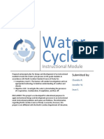 Mit 513 - Water Cycle - Proposal - Project Plan PDF