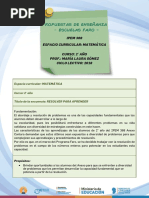 Propuestas de Enseñanza: - Escuelas Faro