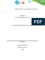 Unidad 2 Tarea 4  Case analysis of a document