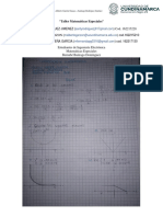 Taller Matemáticas Especiales estudiantes ingeniería electrónica