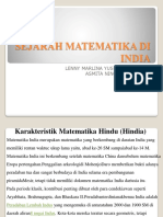 Kelompok 4 - Sejarah Matematika Di India PDF