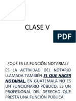 Clase Notarial 5