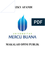 Makalah Opini Publik