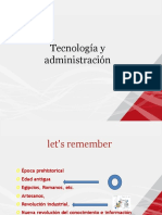 Tecnologias y Administración