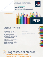 Taller de Desarrollo Artístico: Área Musical Docente: Marta Aravena Carrera: Técnico en Educación Especial