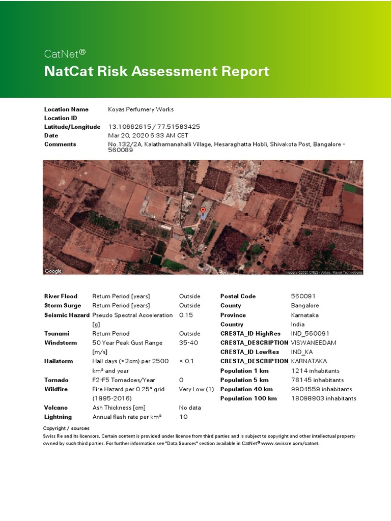 RiskAssessmentReport PDF | PDF | Storms | Tornadoes