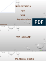 Presentation FOR Viva: Jaiprakash Sen