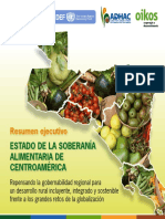 Resumen. Estado de la Soberanía Alimentaria en Centroamerica