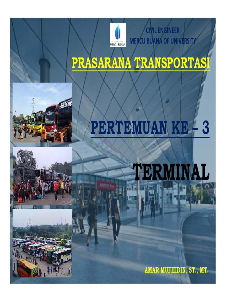 Fungsi dan Jenis Terminal Transportasi | PDF
