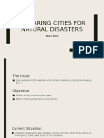 C5 - Preparing Cities For Natural Disasters