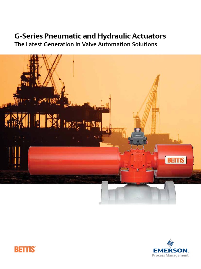 Bettis GSeries PDF Valve Actuator