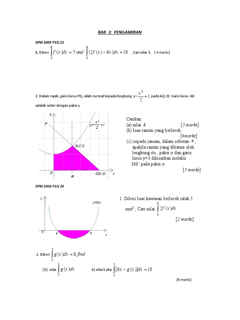 Chapter 3 Integration | PDF