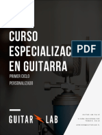 Curso Especialización Guitarra - GuitarLAB
