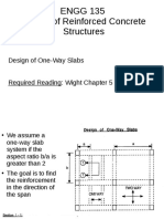 Design One-Way Slabs Using ACI Method of Coefficients