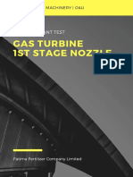 Turbine 1st Stage Nozzle - DPT