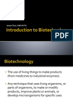 1 - Introduction To Biotechnology PDF