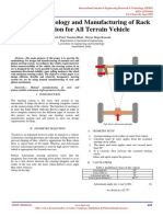 Design Methodology and Manufacturing of Rack and Pinion For All Terrain Vehicle IJERTV8IS060334