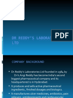 DR Reddy's Laboratories Limited 2003