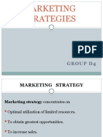 Marketing Strategies: Group D4