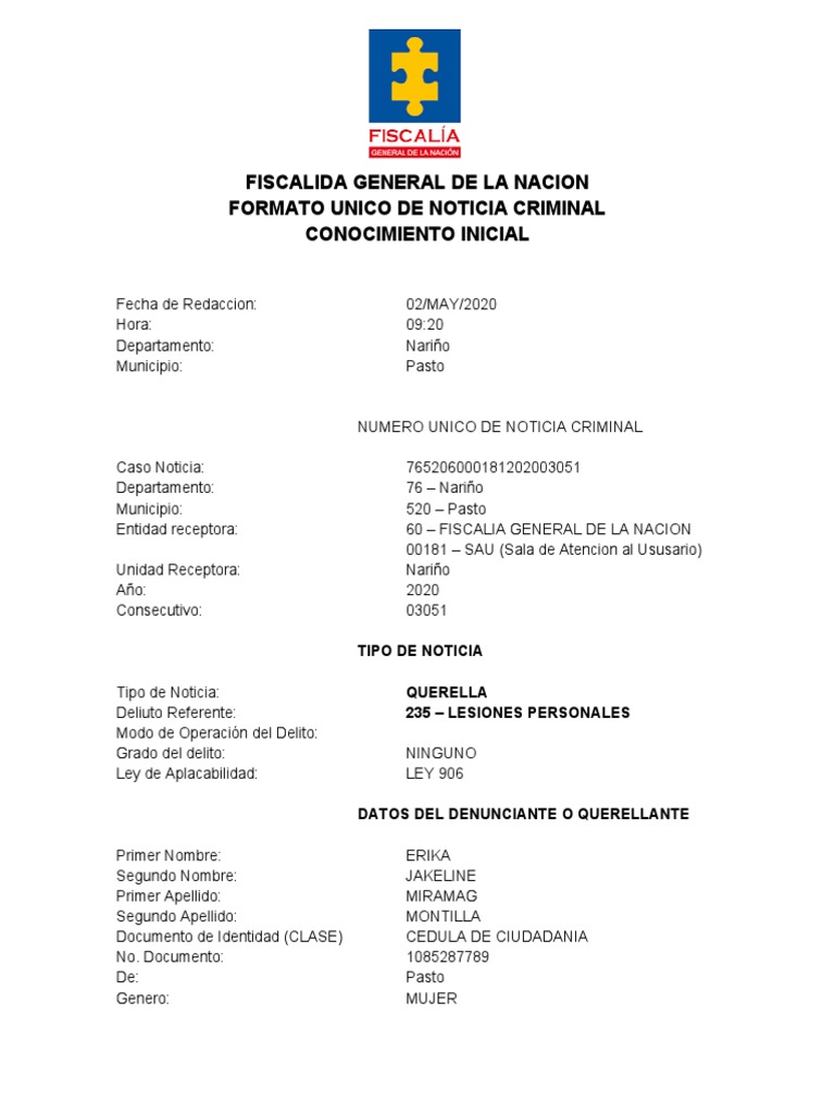 Fiscalida General de La Nacion | PDF | Gobierno y personalidad ...
