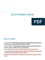 Stock Market Indices