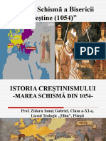 Prezentare Istoria Crestinismului Marea Schisma Din 1054 Cls. 11