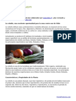 Manual Básico de Cultivo de La Cebolla. Manejo y Disponibilidad de Variedades