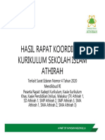 Hasil Rapat Kurikulum S.E. No. 4 2020 Mendikbud Ri