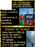 What Is Tourism?: - Temporary, Short Term Movement - Pleasure Activity
