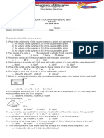 Fourth Quarter Periodical Test Math 6 SY 2018-2019