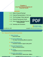 Long-Term Financial Planning and Corporate Growth: Chapter Organization