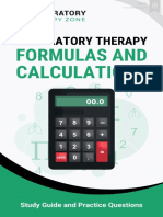 Formulas and Calculations (Study Guide)