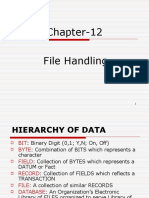 Chapter-12 File Handling