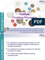 Finishing Processes