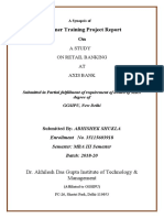 Summer Training Project Report On: A Study On Retail Banking AT Axis Bank
