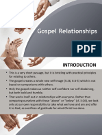 Galatians 5-26 - 6-1-5 Gospel Relationships