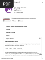 Disulfur Dichloride (Wiki) | PDF | Chemistry | Physical Sciences