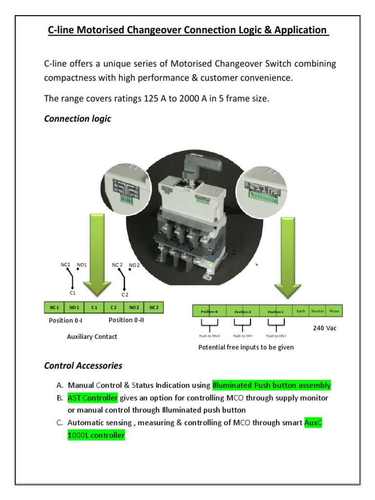 L&T - Tech Article - Motorised Changeover Connection Logic and ...