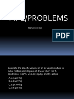 PIPE/PROBLEMS FINAL COACHING: HVACR & REFRIGERATION TOPICS