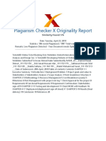 Plagiarism Checker X Originality Report: Similarity Found: 5%