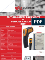 Critical Safety Infrared Thermometers Catalog