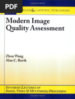 Modern Image Quality Assessment