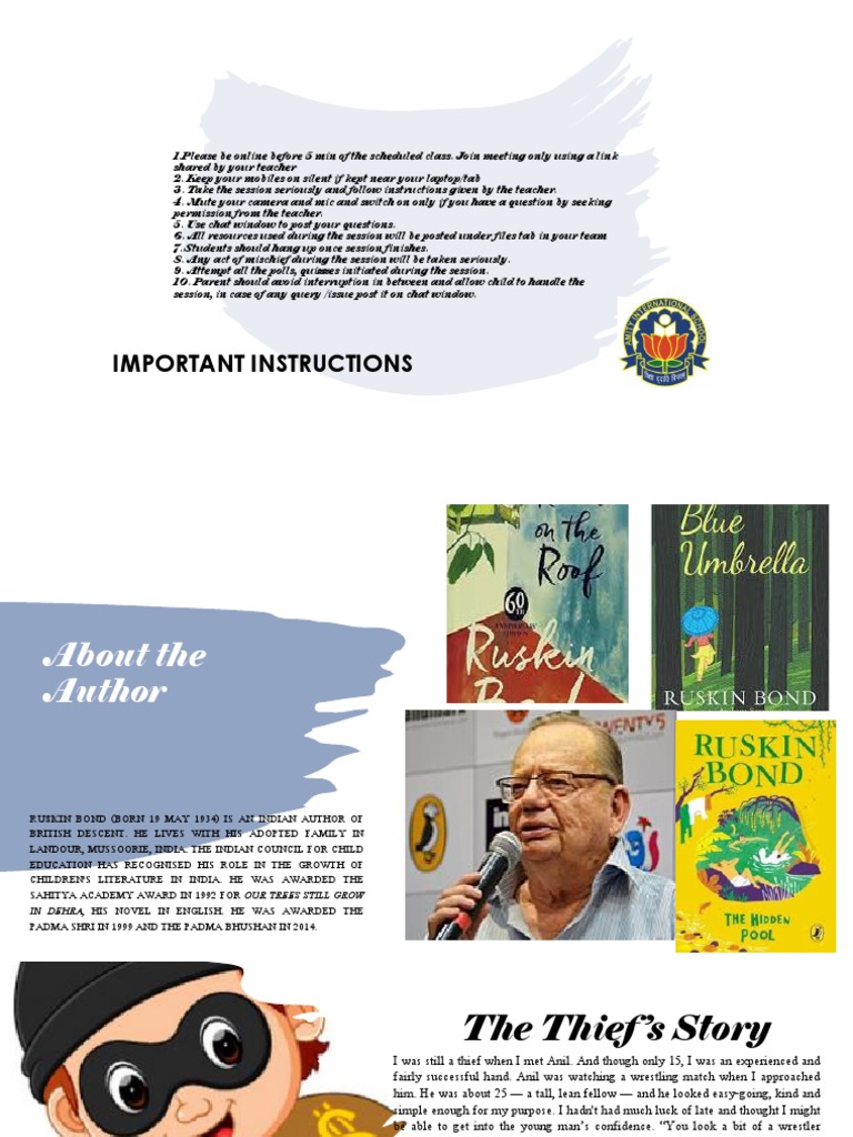 Thief Story PDF | PDF