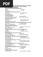 Multiple Choice Questions: A Triumph of Surgery Extra Questions and Answers