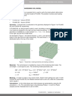 Figure 1 Triaxial Test: Model Geometries and Loading Conditions