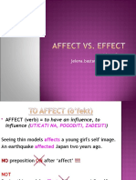 Affect Vs Effect 2003