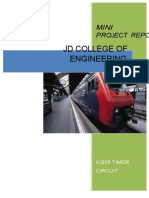 (PDF) Project Report On IC 555 Timer Circuit